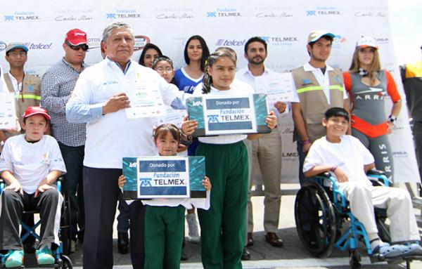Entregar&aacute; Fundaci&oacute;n TELMEX apoyos sociales en San Luis Potos&iacute;, en el marco del Serial Nascar