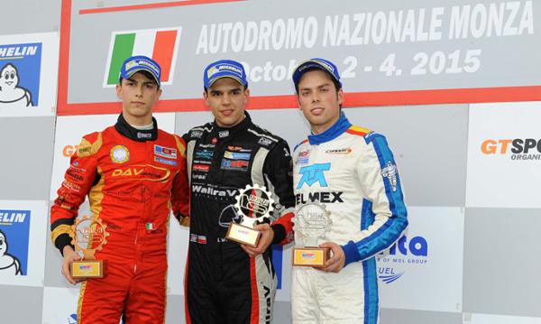 Diego Menchaca logra podio de novatos y 6&ordm; general en Monza