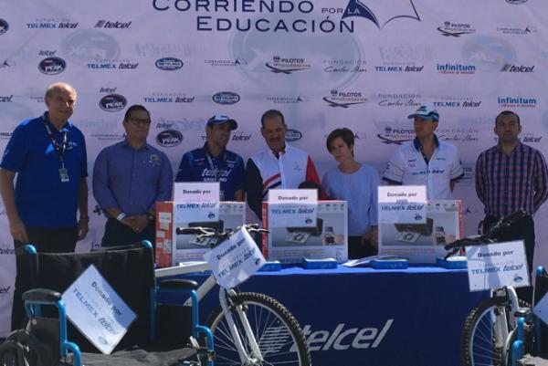 Fundaci&oacute;n TELMEX TELCEL, a Pachuca con su programa Corriendo por la Educaci&oacute;n