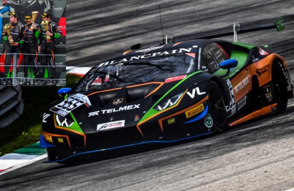 Abre con podio Diego Menchaca temporada de Blancpain GT Series