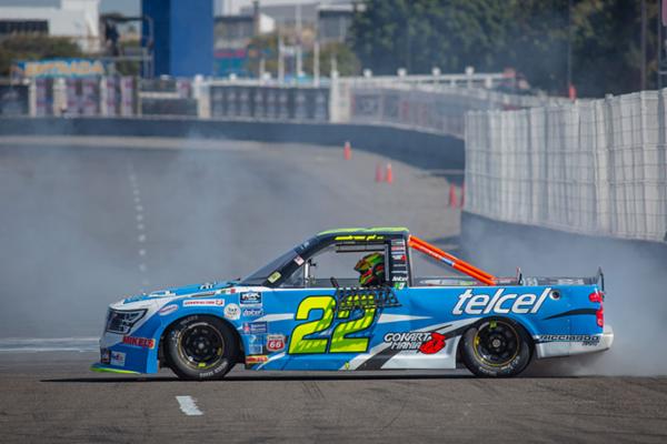 Andr&eacute;s P&eacute;rez de Lara, por el t&iacute;tulo de las Trucks M&eacute;xico Series en Puebla