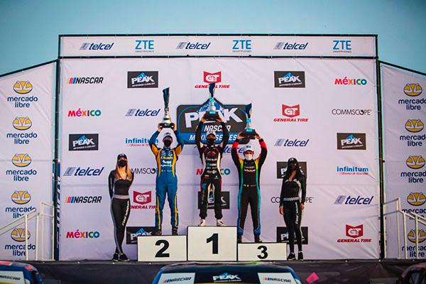 Podio para Rodrigo Rej&oacute;n en la pen&uacute;ltima ronda de NASCAR Challenge