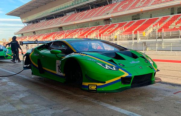 Exitosas pruebas de Miji D&ouml;rrbecker en un GT3 en Barcelona