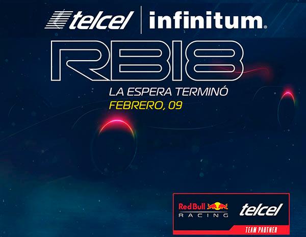 Sigue en Infinitum la presentaci&oacute;n del RB18 de Sergio P&eacute;rez y Max Verstappen