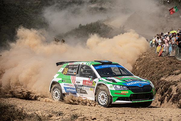 Concluye Benito Guerra noveno en el segundo d&iacute;a del Rally de Portugal