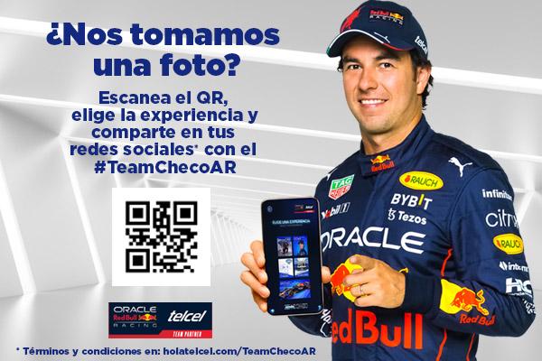 Vive una experiencia #AM&aacute;ximaVelocidad con Checo P&eacute;rez y 5G Telcel