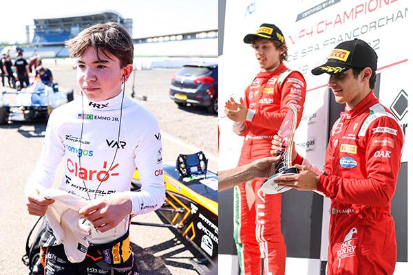 Chaves Camara y Emerson Jr. concluyen F4 Italiana con fecha triple en Mugello