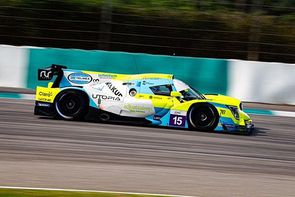 Negocia Ian Aguilera primera ronda de Asian Le Mans 2024/25 con P5 y P3 en LMP3