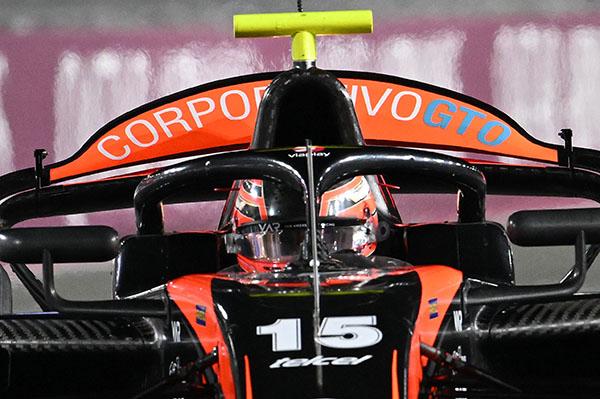 Rafael Villag&oacute;mez se queda sin puntos en el final de F2 en Emiratos &Aacute;rabes