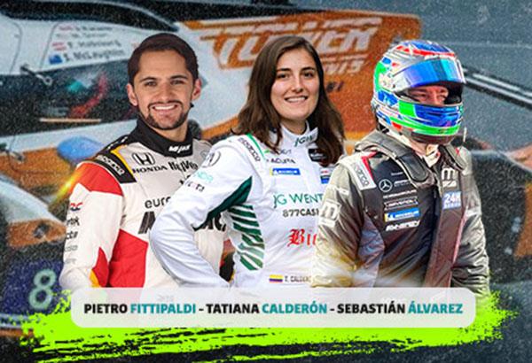 Sebasti&aacute;n &Aacute;lvarez, Pietro Fittipaldi y Tatiana Calder&oacute;n entran en acci&oacute;n en el Roar Before en Daytona