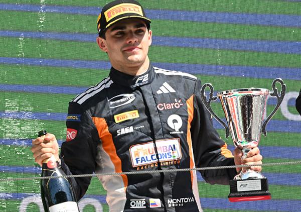 Montoya termina segundo y Escuder&iacute;a Telmex Telcel logra doble podio en F2 de Barcelona