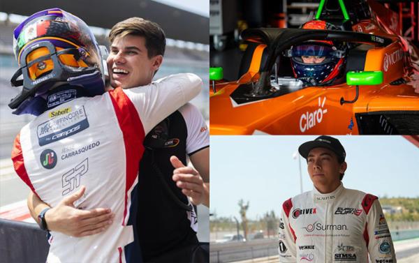 Turno de Jesse Carrasquedo, Emmo Fittipaldi y Cristian Cant&uacute; en Paul Ricard