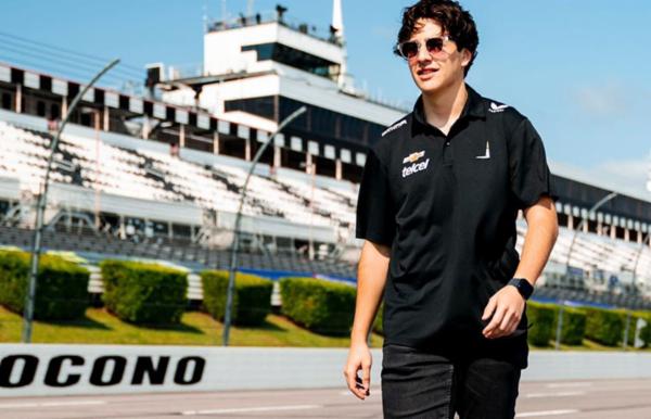 Se le escapa el top-10 a Andr&eacute;s P&eacute;rez de Lara en el tri&oacute;valo de Pocono