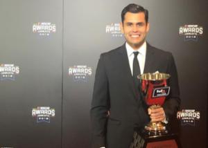 Galard&oacute;n a Luis Michael D&ouml;rrbecker en Charlotte como campe&oacute;n de NASCAR FedEx Challenge