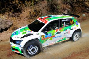El mexicano Benito Guerra va a la caza del liderato en el WRC 2