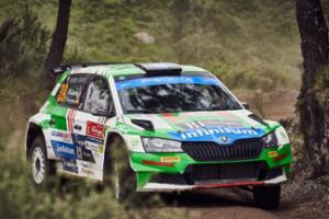 Paso firme del mexicano Benito Guerra en el rally portugu&eacute;s