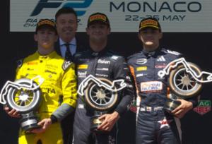 Montoya sube al podio y Villag&oacute;mez arranca un punto en la fecha doble de F2 en M&oacute;naco