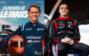 Pietro Fittipaldi y Sebasti&aacute;n &Aacute;lvarez, los pilotos Claro de Escuder&iacute;a Telmex Telcel en la edici&oacute;n 93 de las 24 Horas de Le Mans