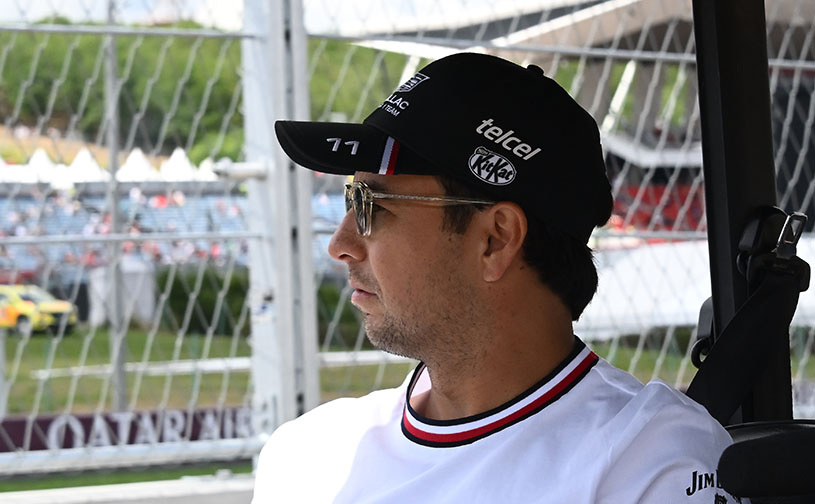 Sábado complicado de Sergio Pérez en el Circuito del Hungaroring 